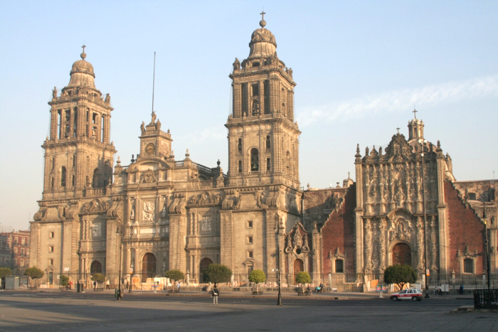 Catedral Metropolitana da Cidade de México. Imagem: Reprodução/Wikimedia Commons.