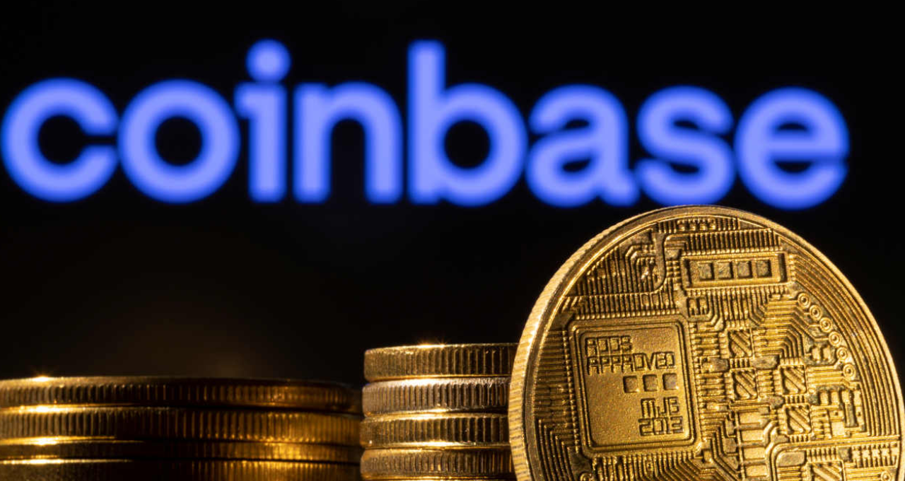 Coinbase, a maior corretora de criptomoedas dos Estados Unidos (Imagem: REUTERS/Dado Ruvic)