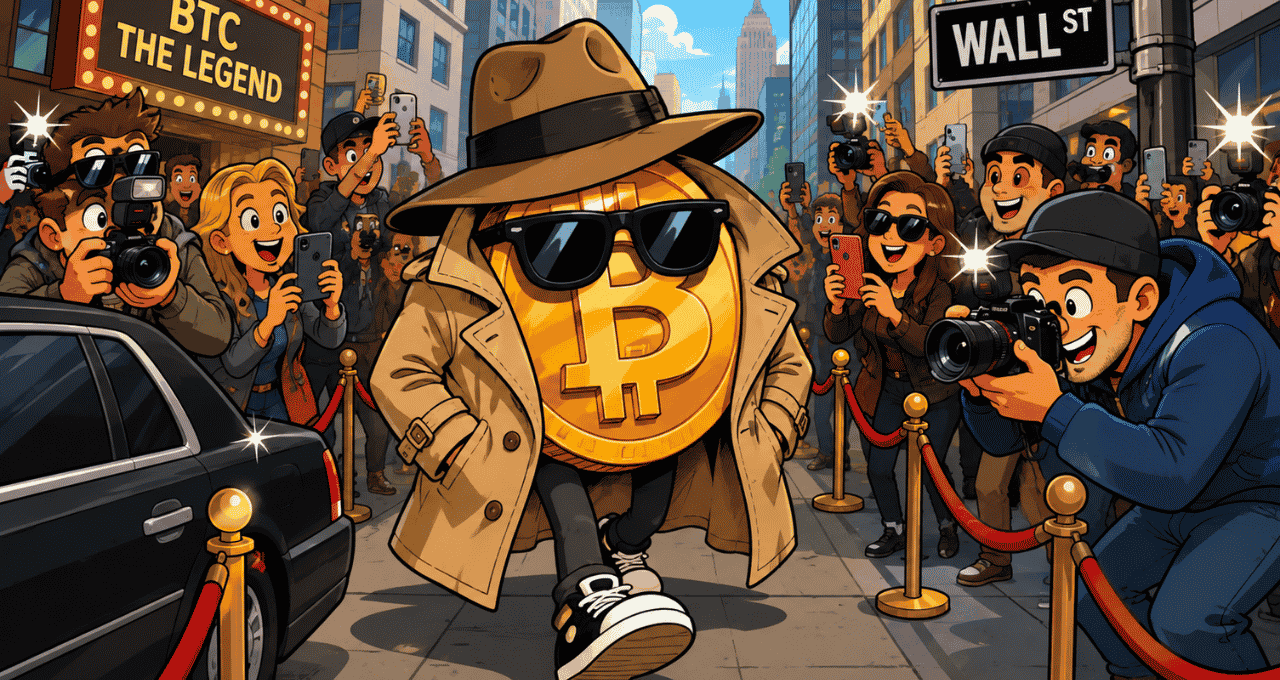 A fama do bitcoin (BTC) (Imagem: ChatGPT)