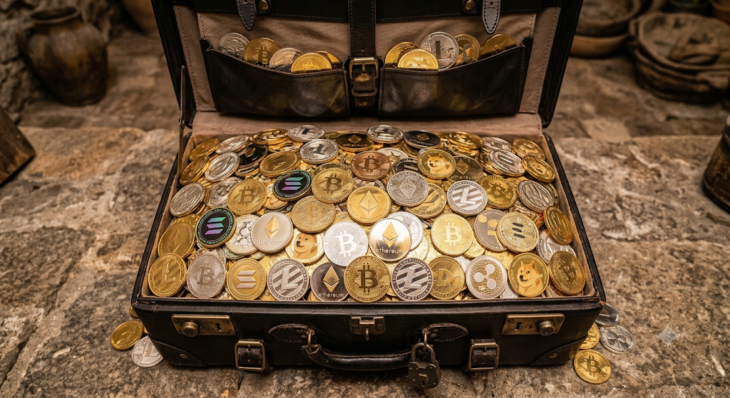 Um patrimônio de quase R$ 320 milhões em criptomoedas é guardado na conta de mais de 700 mil brasileiros.
