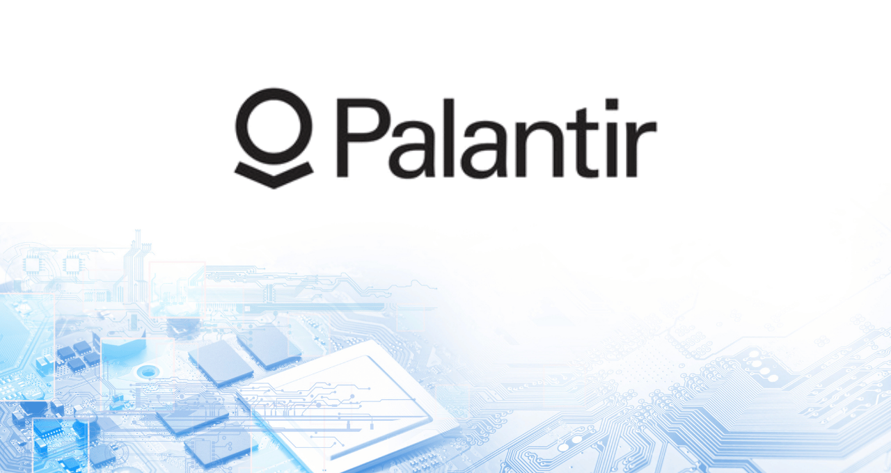 Palantir, empresa de tecnologia voltada a inteligencia artificial (Imagem: Montagem Money Times / divulgação)