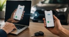 Transferência digital de automóveis, carros, veículos motorizados