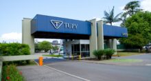Entrada da sede da Tupy