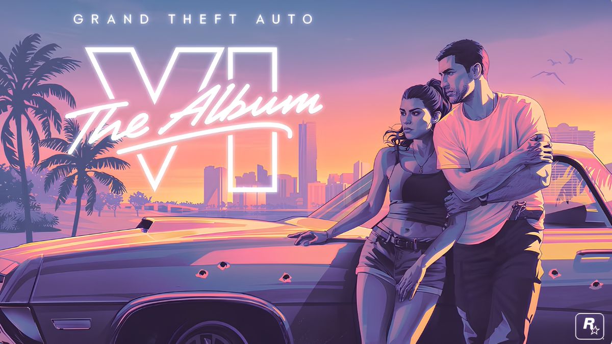 Capa do Grand Theft Auto VI The Album, novo álbum de GTA 6