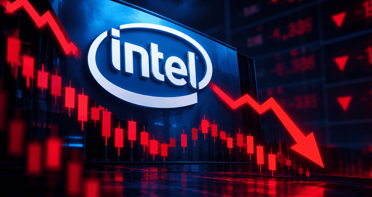 Em destaque: Intel reverte prejuízo, mas guidance fraco faz ações caírem mais de 20% e puxa Nasdaq; veja números do balanço