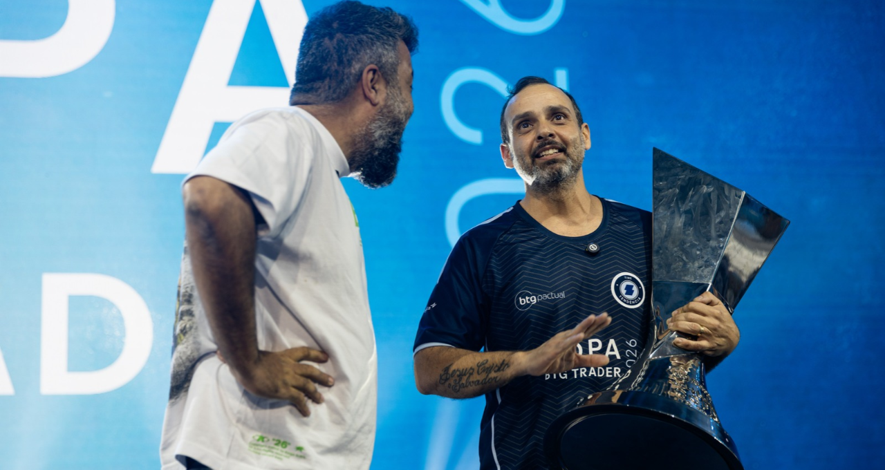 Alexandre do Rosário, campeão da segunda edição da Copa BTG Trader (Imagem: divulgação)