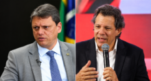 Tarcísio lidera com 60% dos votos no primeiro turno; Haddad tem 35%, aponta Datafolha em SP