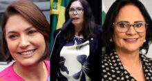 Michelle Bolsonaro (PL), Bia Kicis (PL) e Damares Alves (Republicanos) eleições 2026