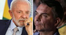 eleições 2026 Luiz Inácio Lula da Silva e Flávio Bolsonaro