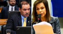 Professora Dorinha (União Brasil) e Vicentinho Júnior (PSDB) eleições 2026