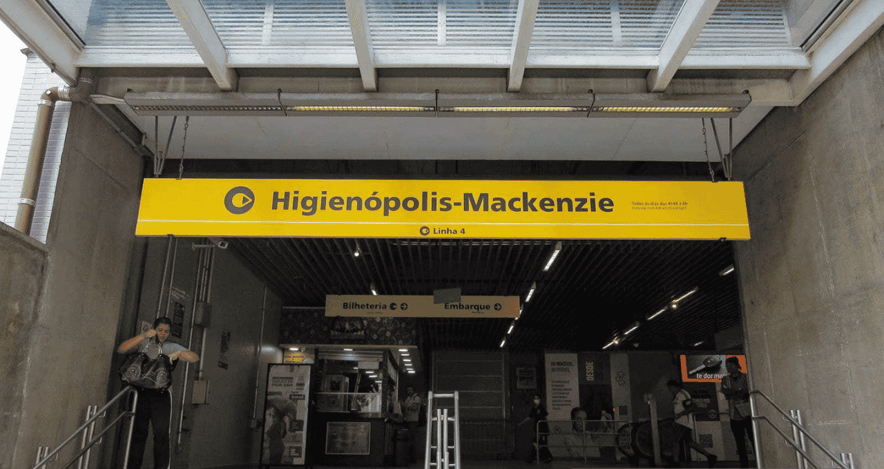 Higienópolis Mackenzie (Imagem: CPTM)