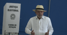 Presidente Luiz Inácio Lula da Silva (PT) vota em São Bernardo (Imagem Reprodução das redes sociais)